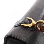 GUCCI Bamboo Top Handle · Leather