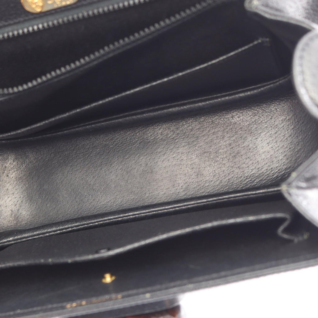 GUCCI Bamboo Top Handle · Leather