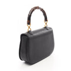 GUCCI Bamboo Top Handle · Leather