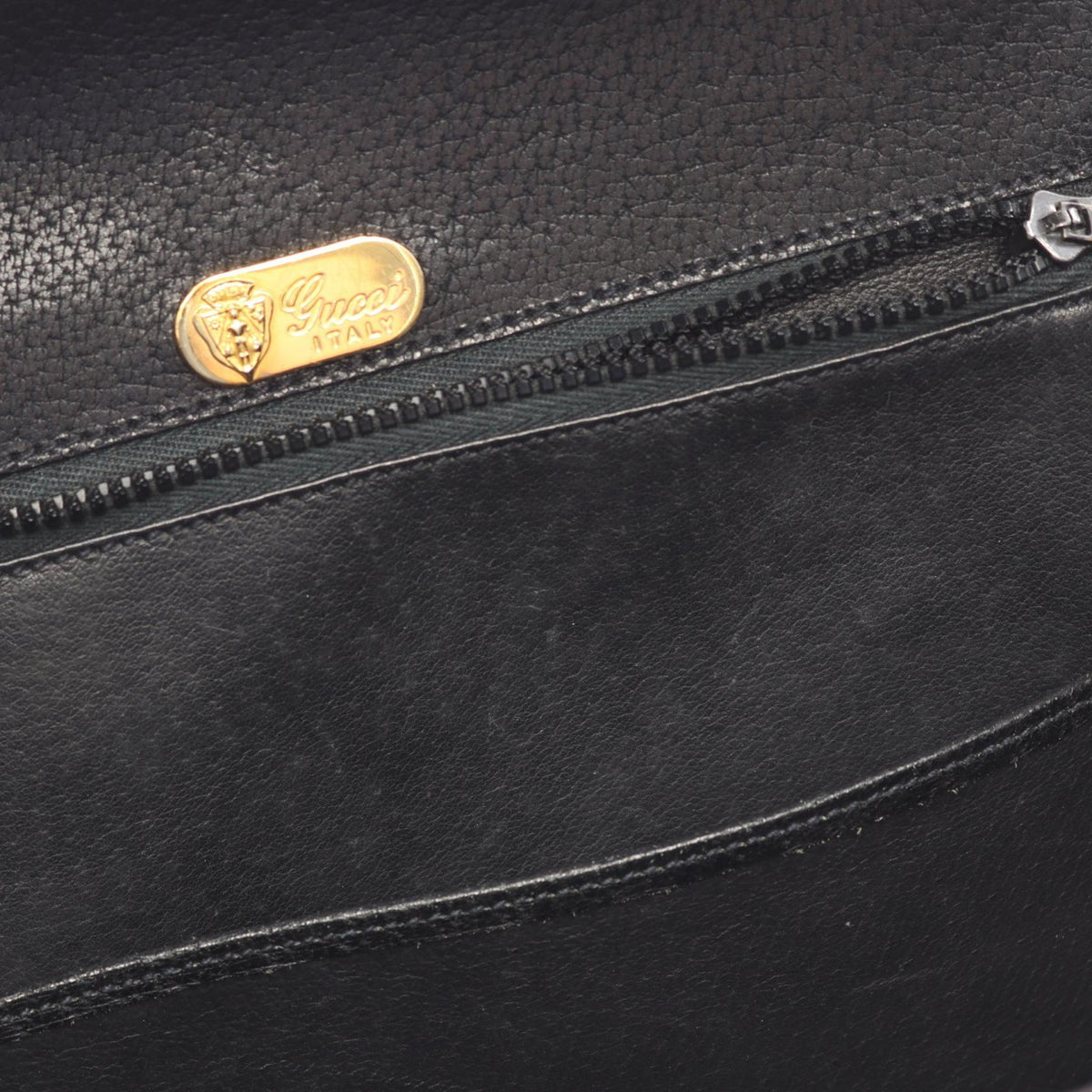 GUCCI Bamboo Top Handle · Leather