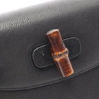 GUCCI Bamboo Top Handle · Leather