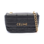 CELINE Monochrome · Leather Shoulder Bag