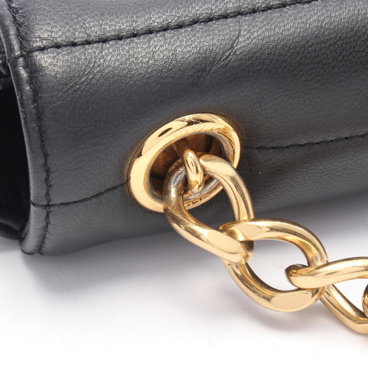 CELINE Monochrome · Leather Shoulder Bag