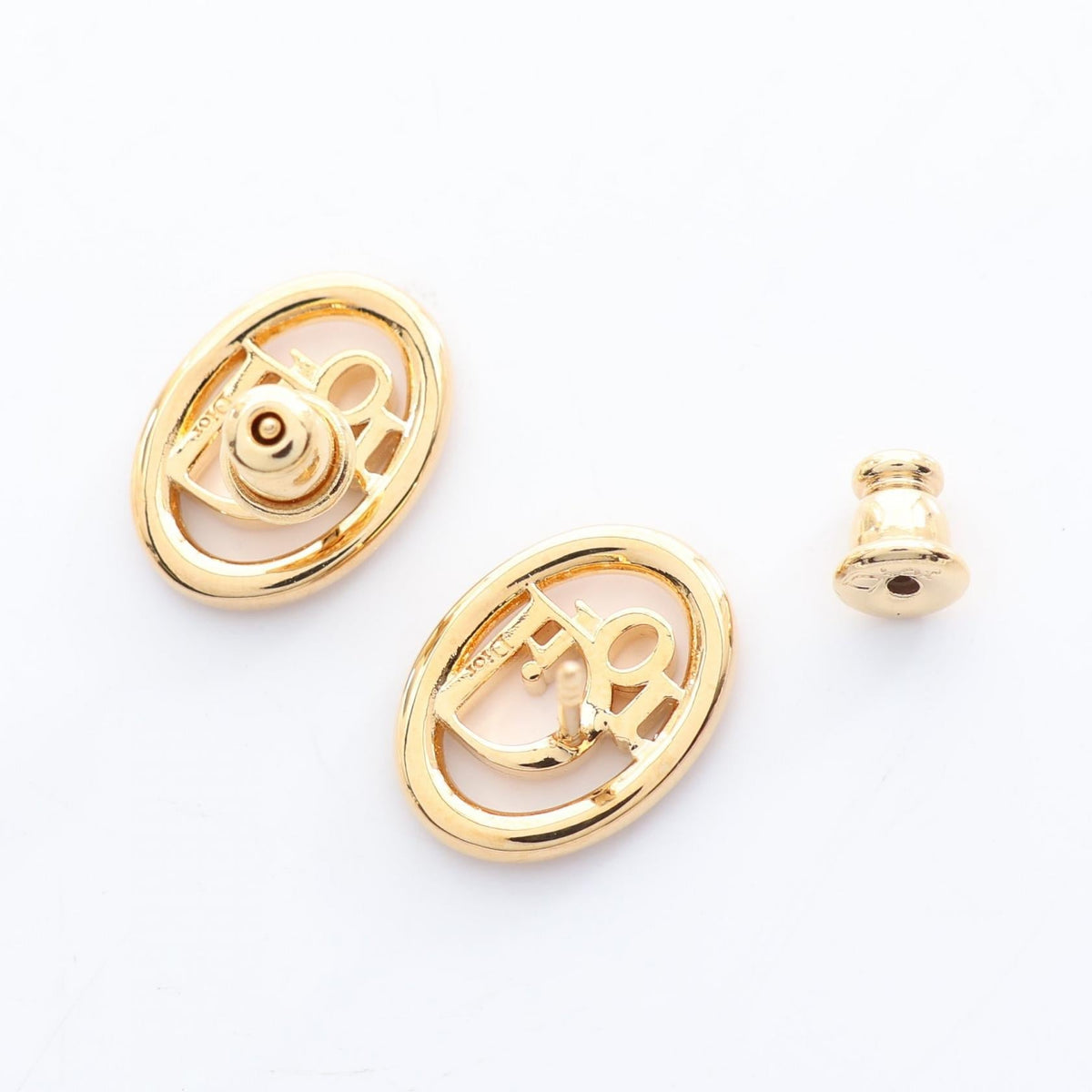 Dior Oblique · Rhinestone Earrings