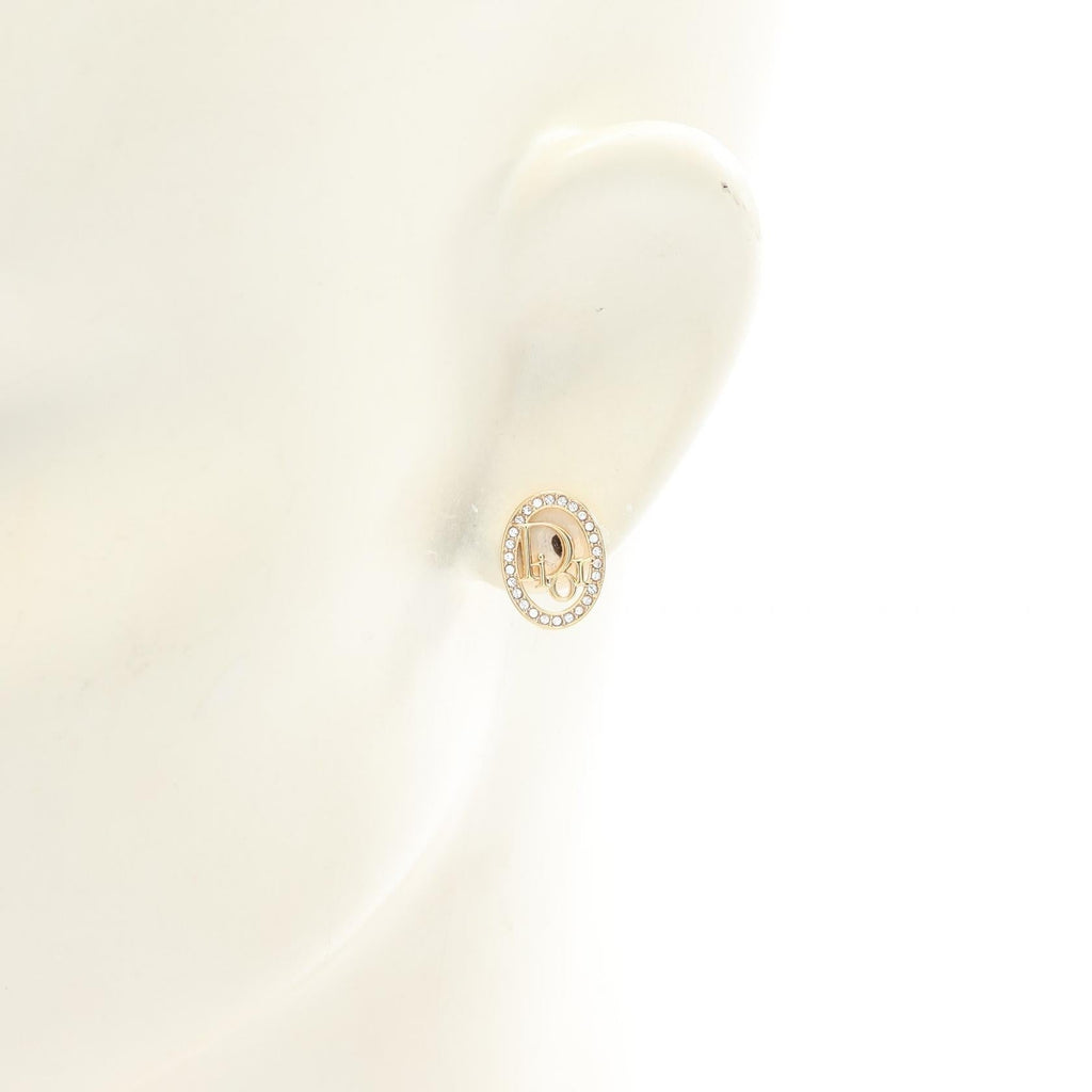 Dior Oblique · Rhinestone Earrings
