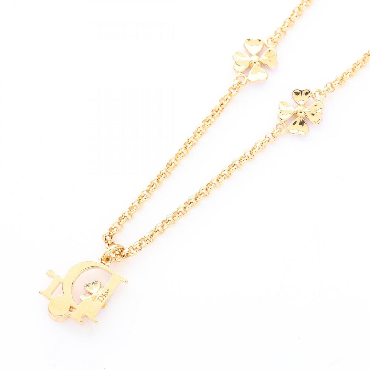 Dior Precious Clover Necklace · Rhinestone