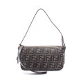 FENDI Zip Top Small · Canvas & Leather