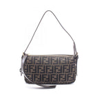 FENDI Zip Top Small · Canvas & Leather