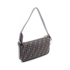 FENDI Zip Top Small · Canvas & Leather
