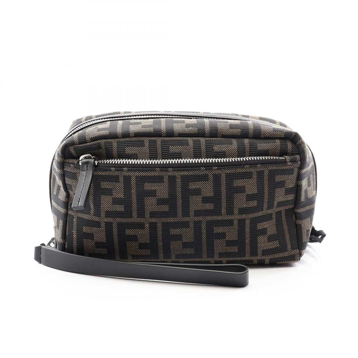 Fendi Zucca Clutch · Canvas & Leather