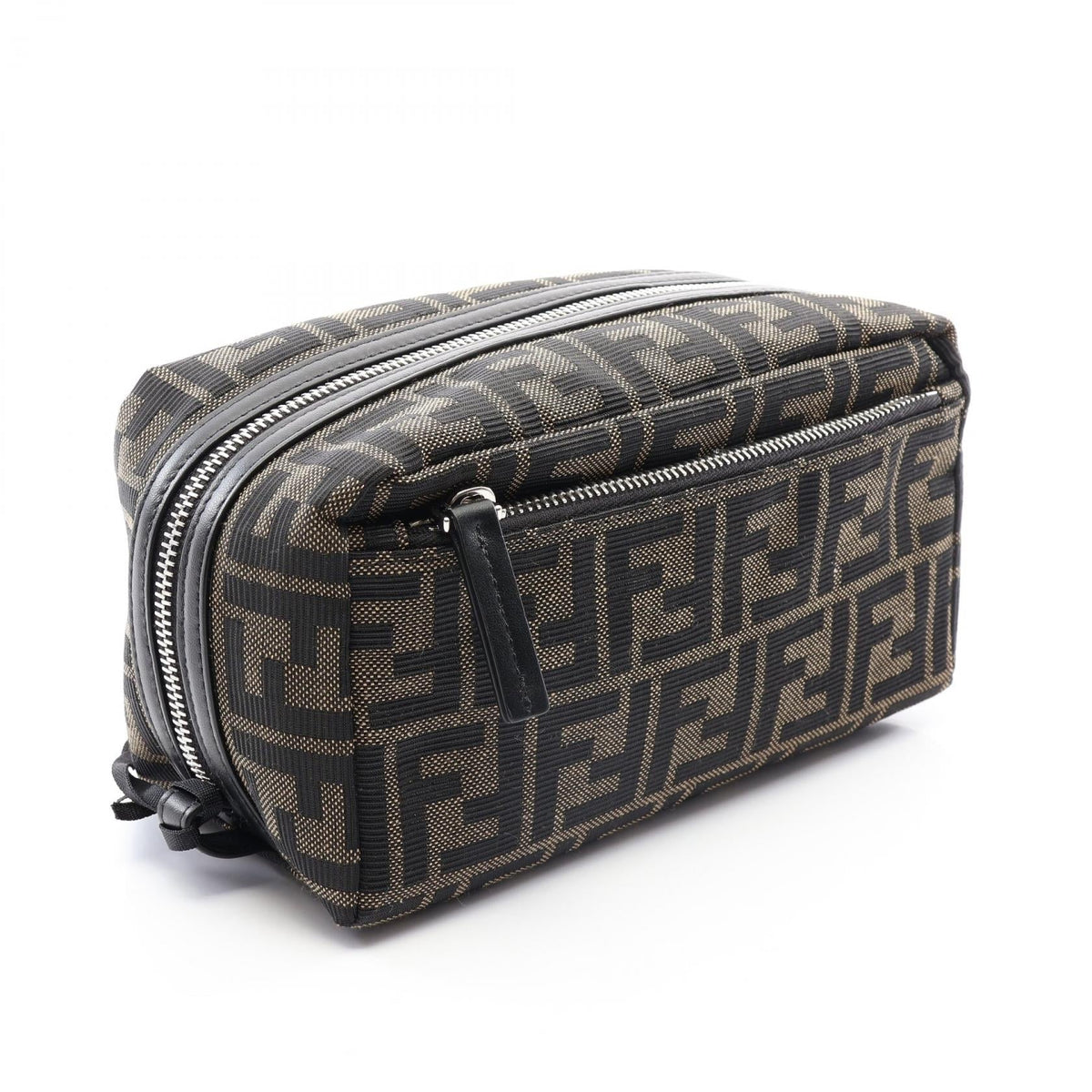 Fendi Zucca Clutch · Canvas & Leather