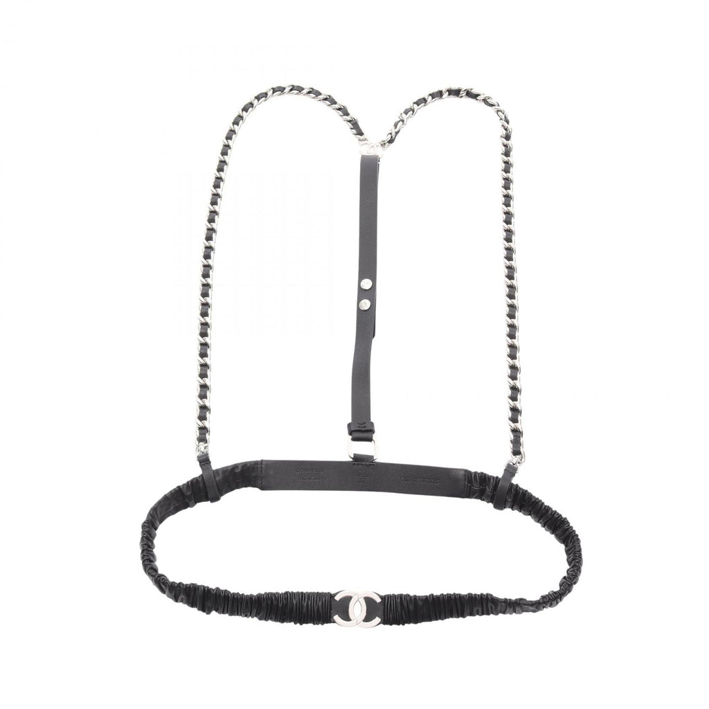 Chanel · COCO Mark Leather Belt