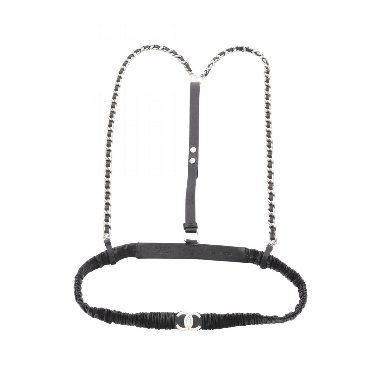 Chanel · COCO Mark Leather Belt