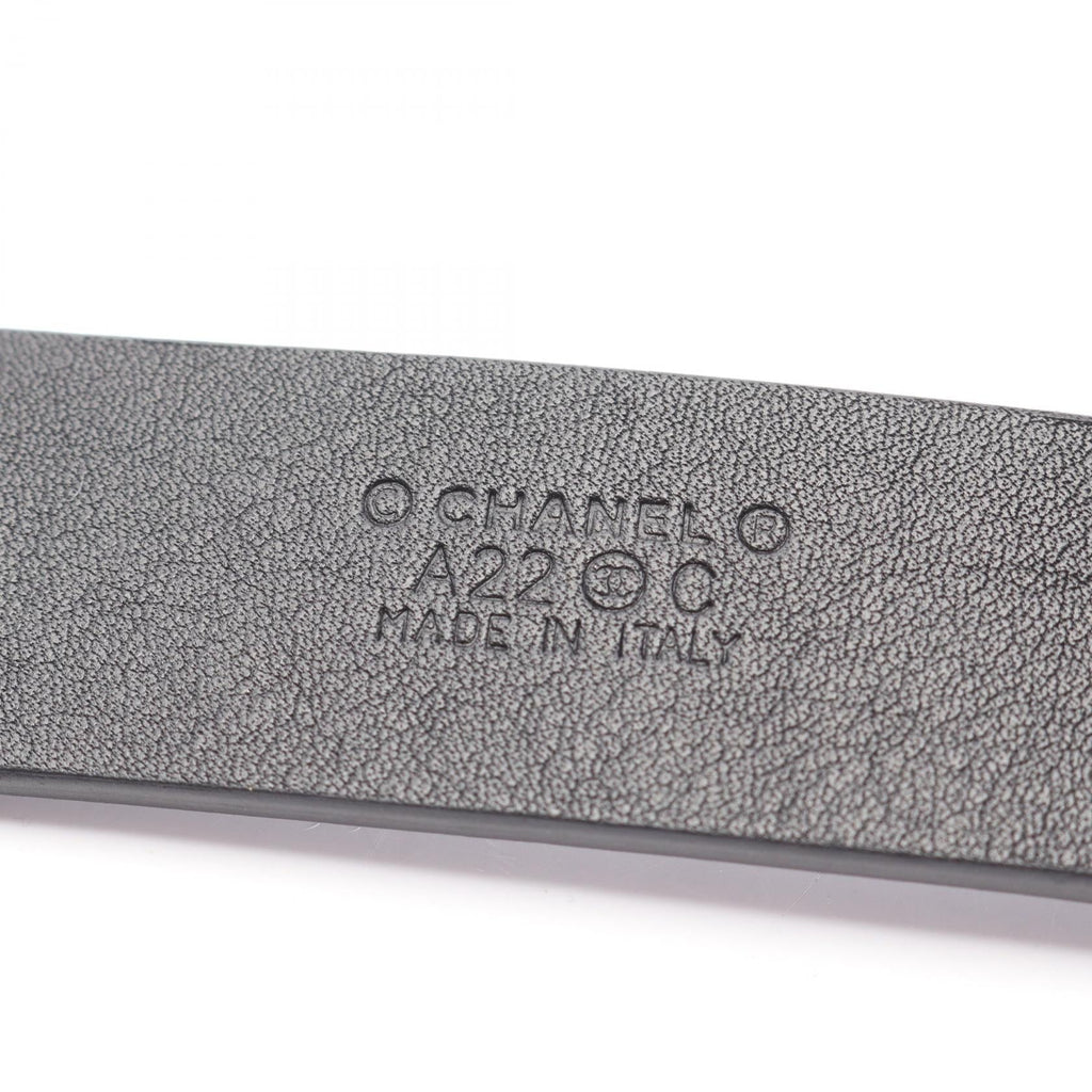 Chanel · COCO Mark Leather Belt