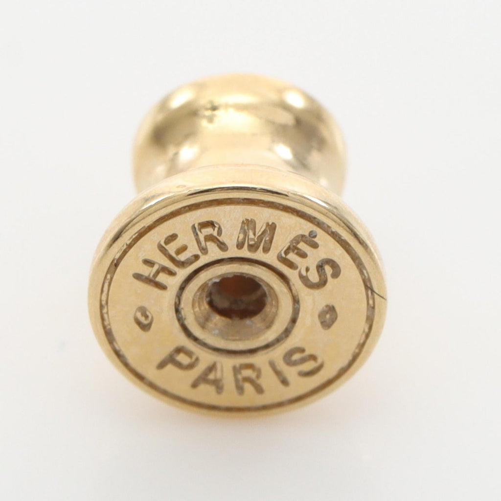 Hermès Loop Grand Earrings · Leather
