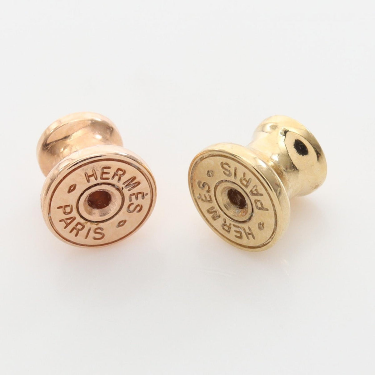 Hermès Loop Grand Earrings · Leather