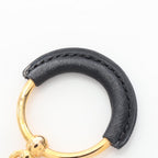 Hermès Loop Grand Earrings · Leather