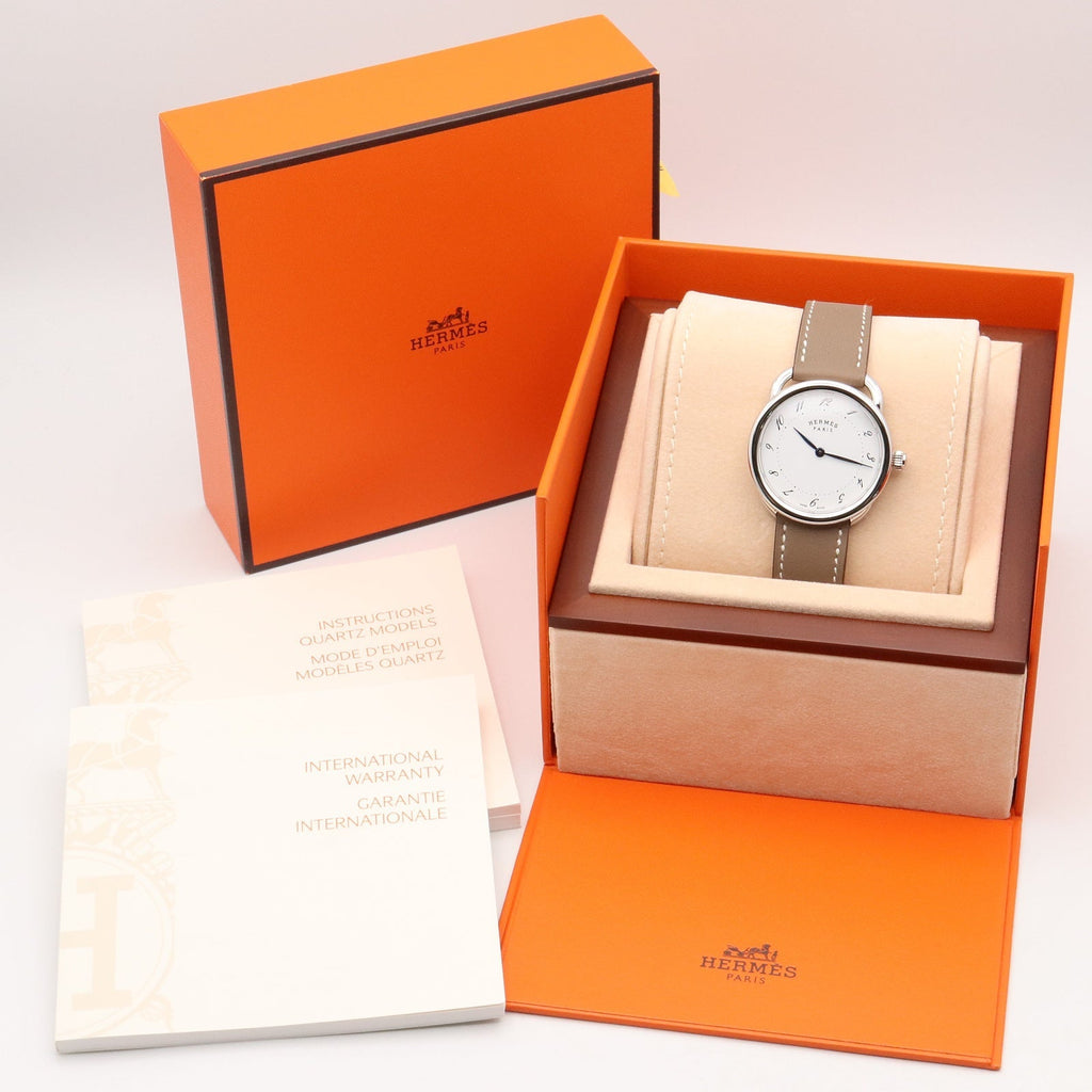 Hermès Arceau · Steel · Quartz