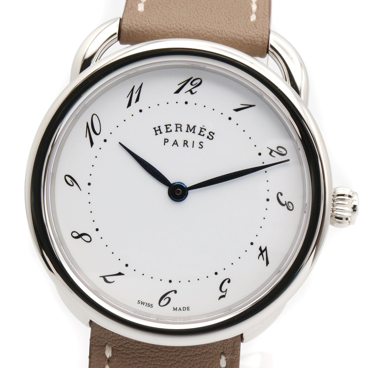 Hermès Arceau · Steel · Quartz