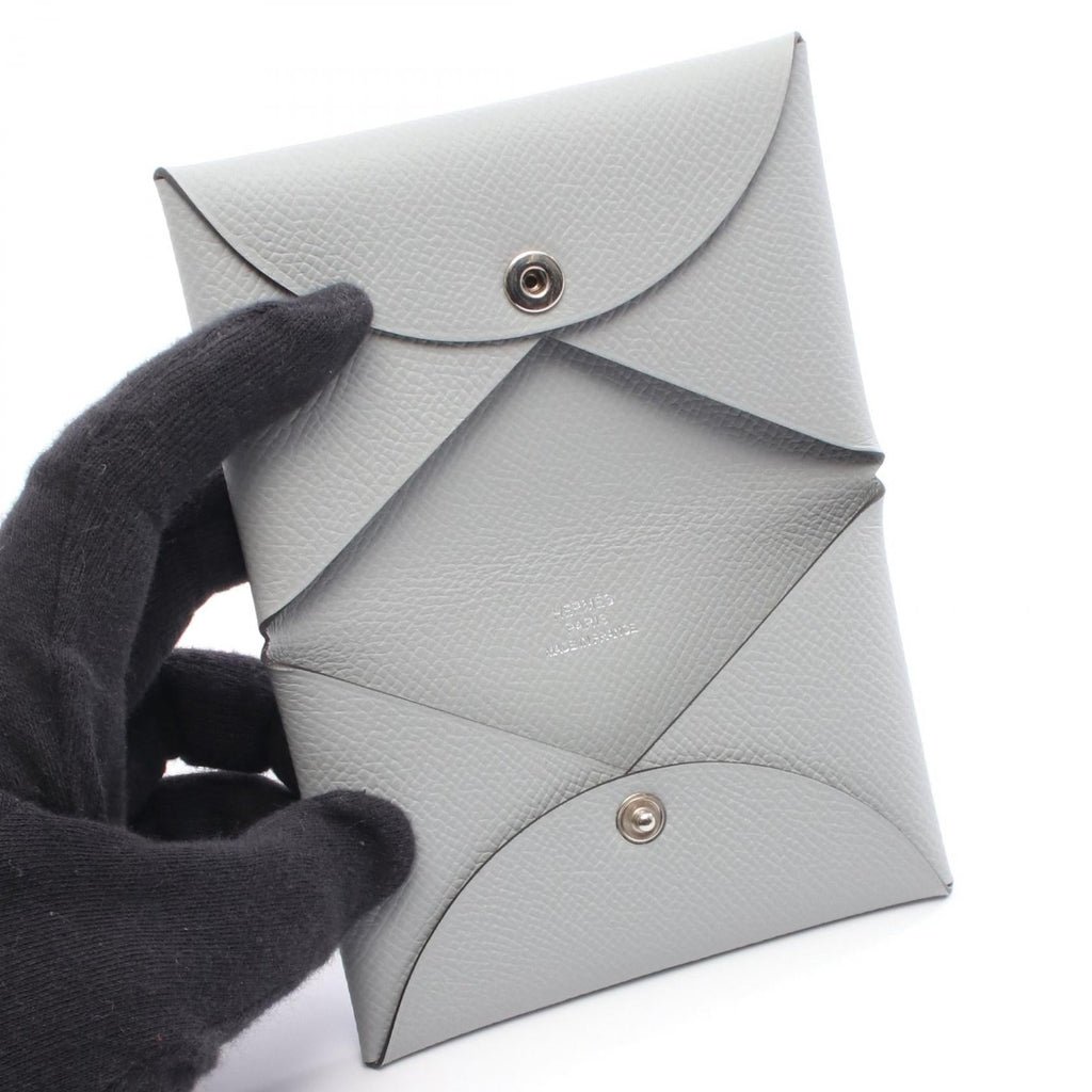Hermès Calvi · Epsom Leather Card Holder
