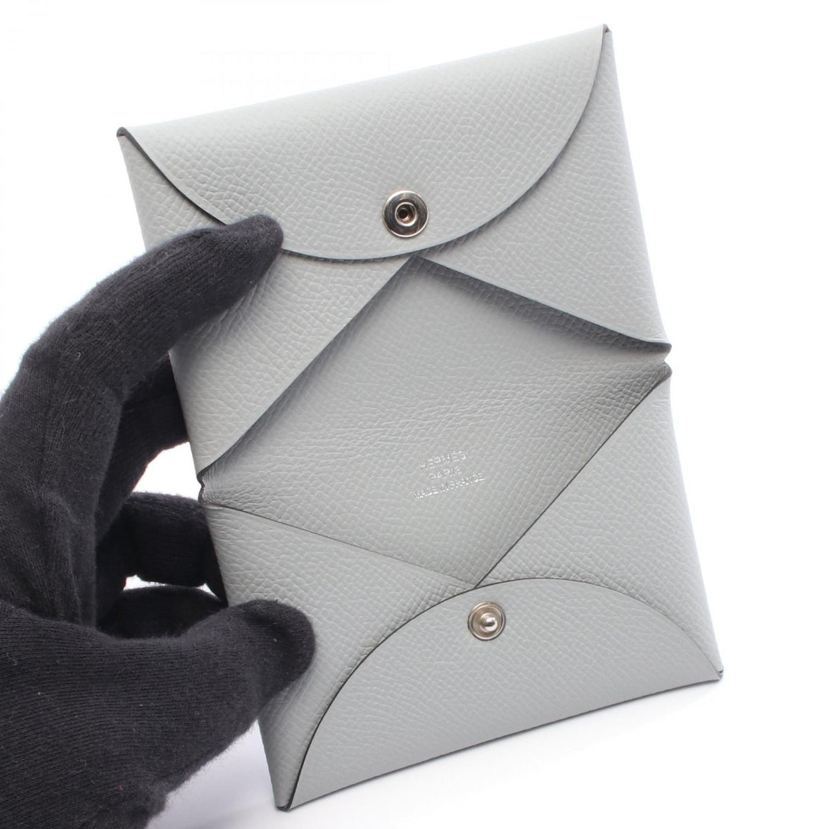 Hermès Calvi · Epsom Leather Card Holder