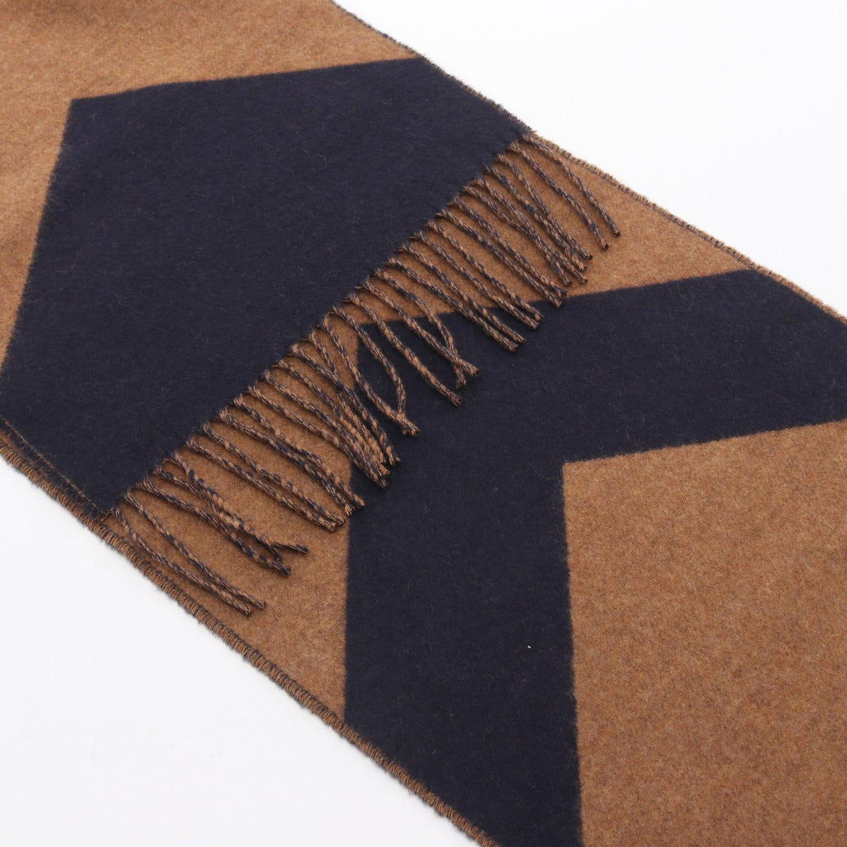 Hermès Kazak Chevron · Cashmere Stole
