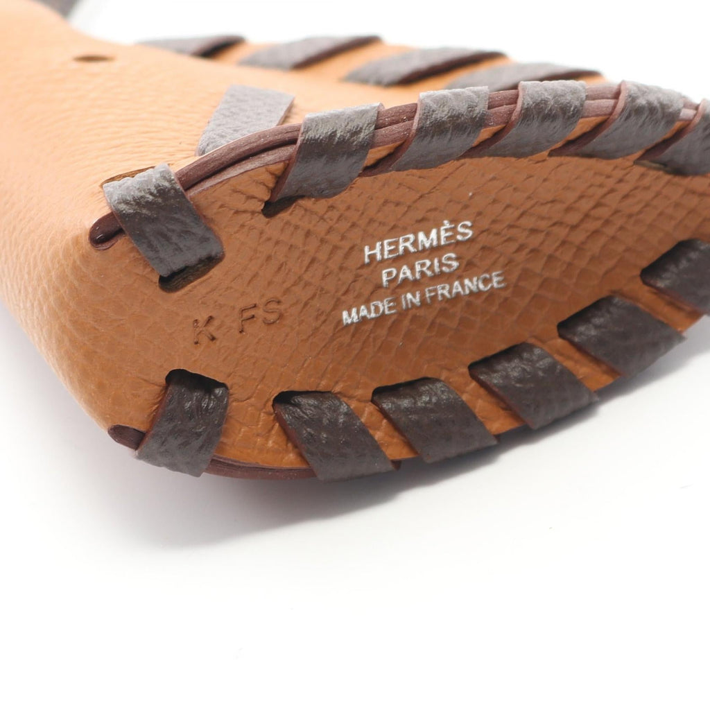 Hermès Cheval Tressé · Epsom Leather Charm