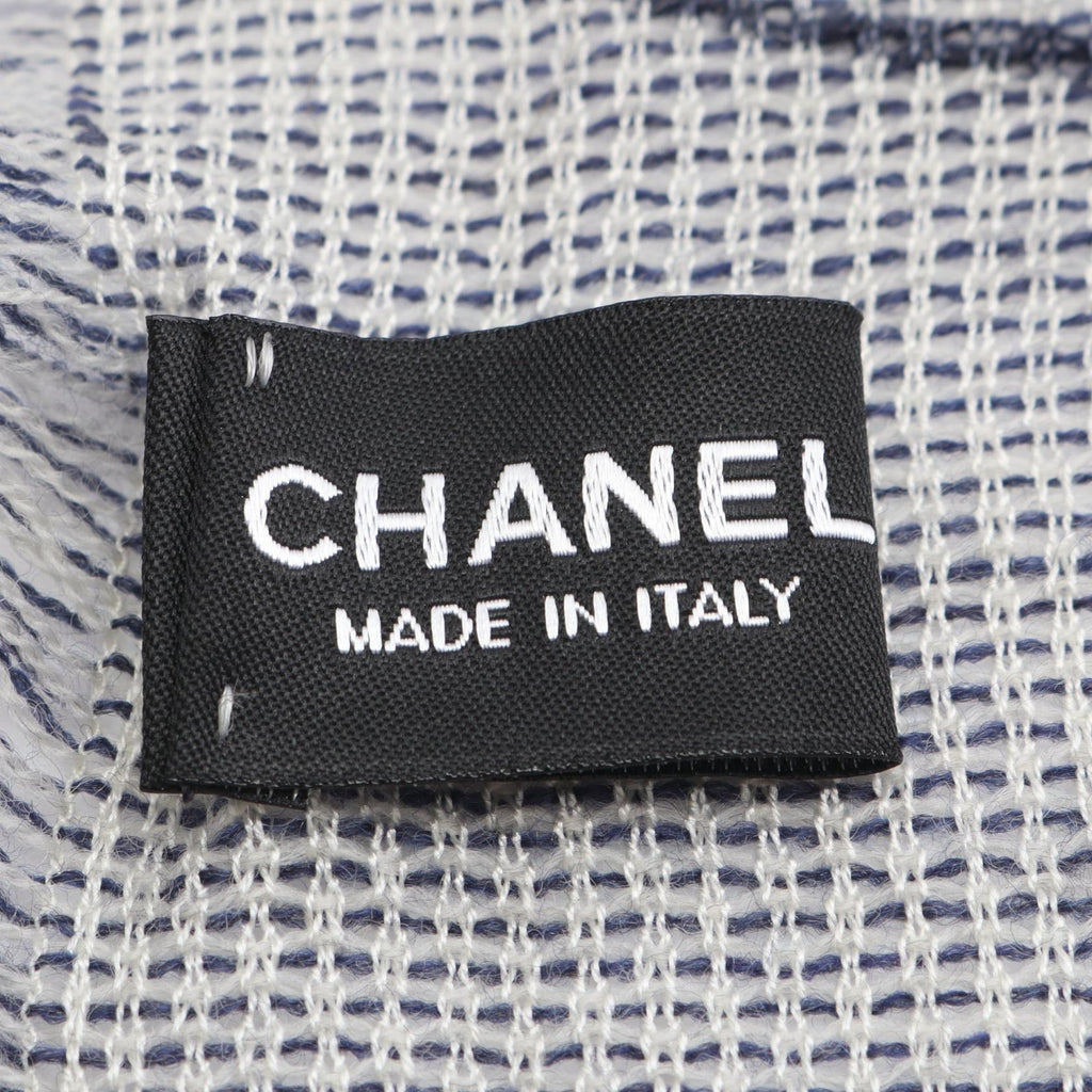 Chanel Camélia · Wool Silk Stole