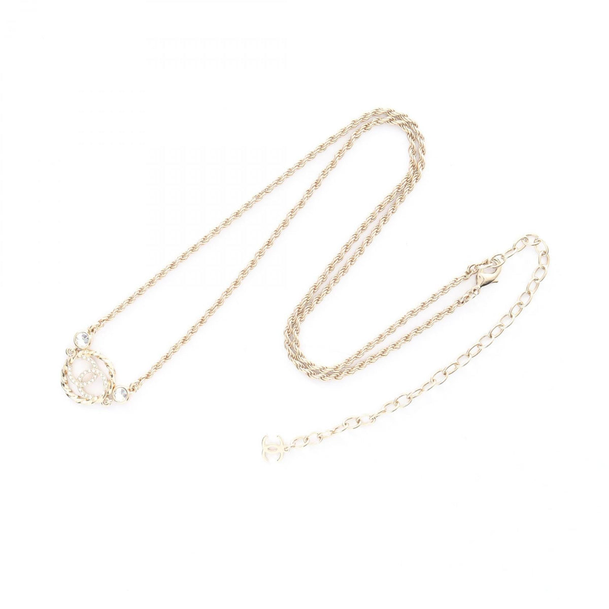 CHANEL · COCO Mark Crystal Pendant