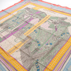Hermès Carré 140 Dignitaire Selle · Silk Cashmere
