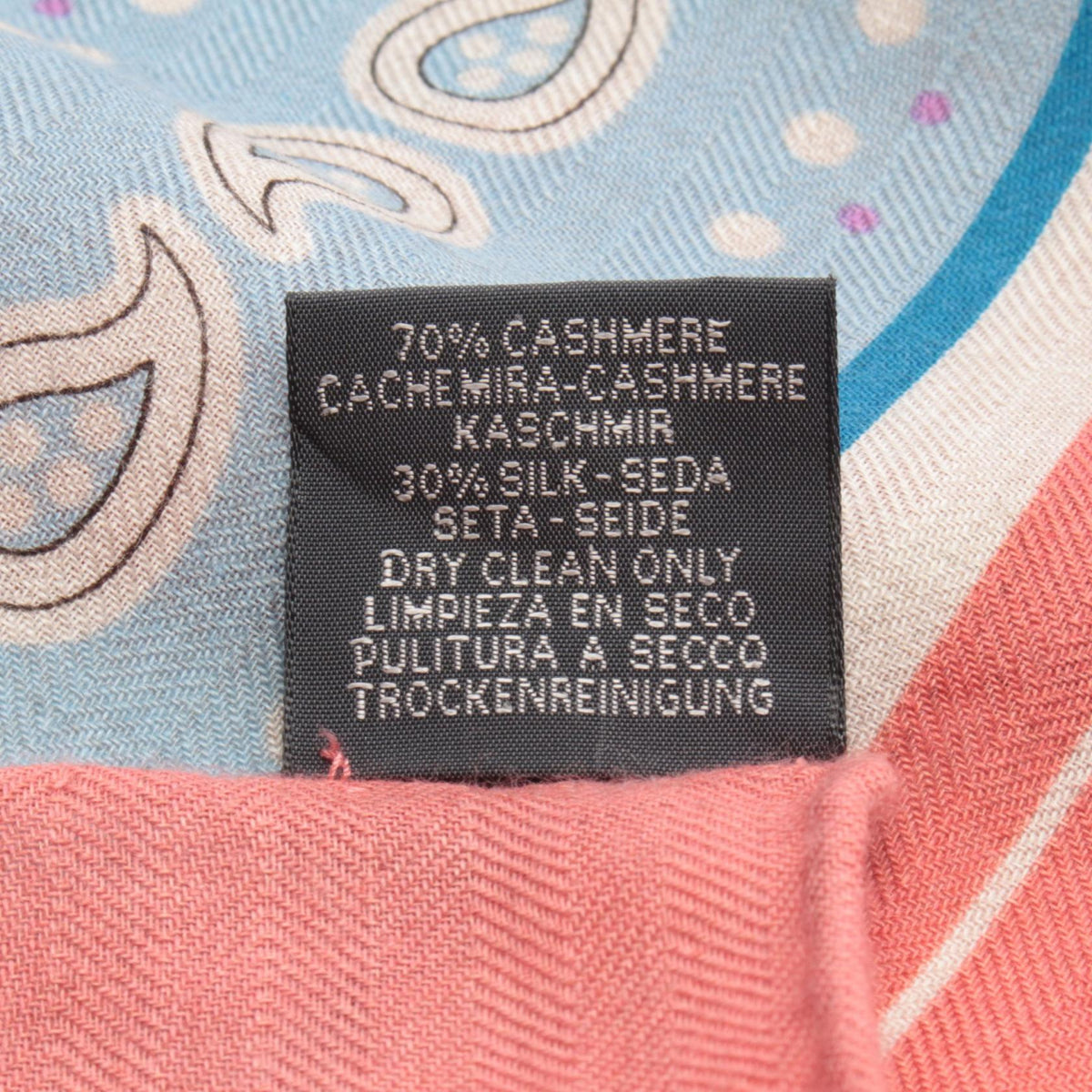 Hermès Carré 140 Dignitaire Selle · Silk Cashmere