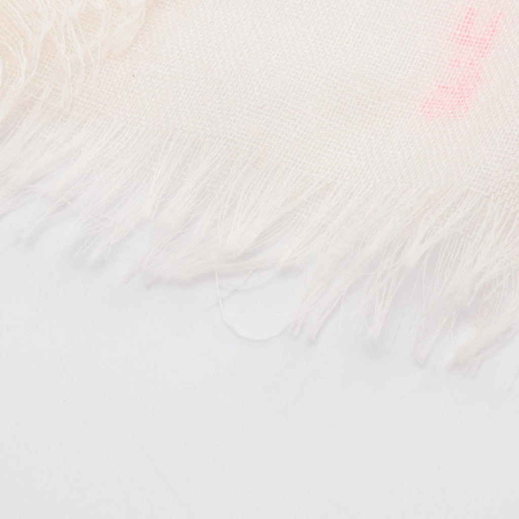 CHANEL Silk & Cashmere Text Stole