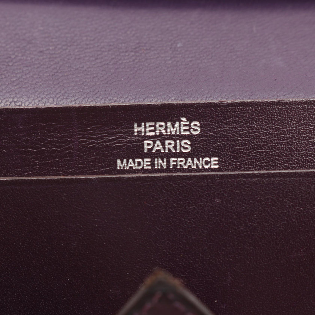 Hermès Bearn Mini · Box Calf