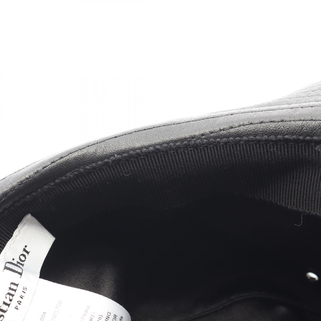 Dior Teddy-D · Tulle Bob Bucket Hat · Leather