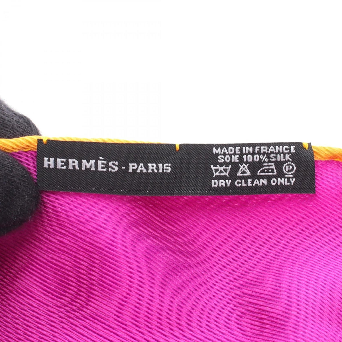 Hermès Fringe Stole · Silk