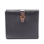 Gucci Bamboo · Bi-Fold Wallet · Leather
