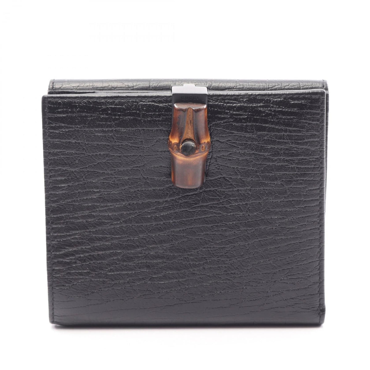 Gucci Bamboo · Bi-Fold Wallet · Leather