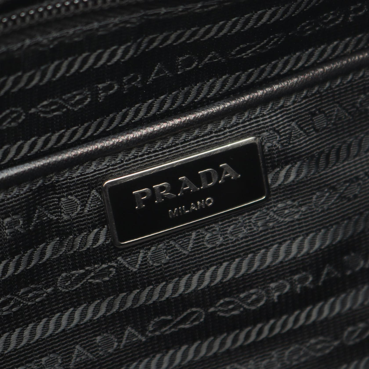Prada Tessuto Stampat · Floral · Saffiano