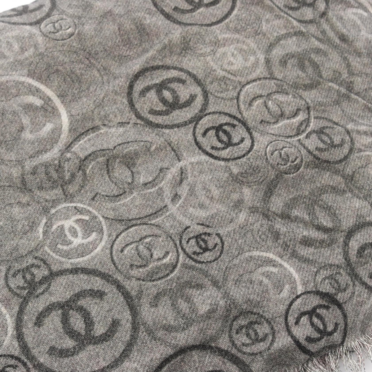 Chanel · Cashmere Poncho Stole · COCO Mark
