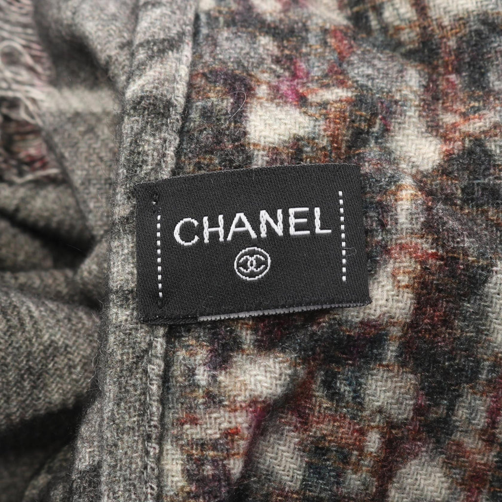 Chanel · Cashmere Poncho Stole · COCO Mark