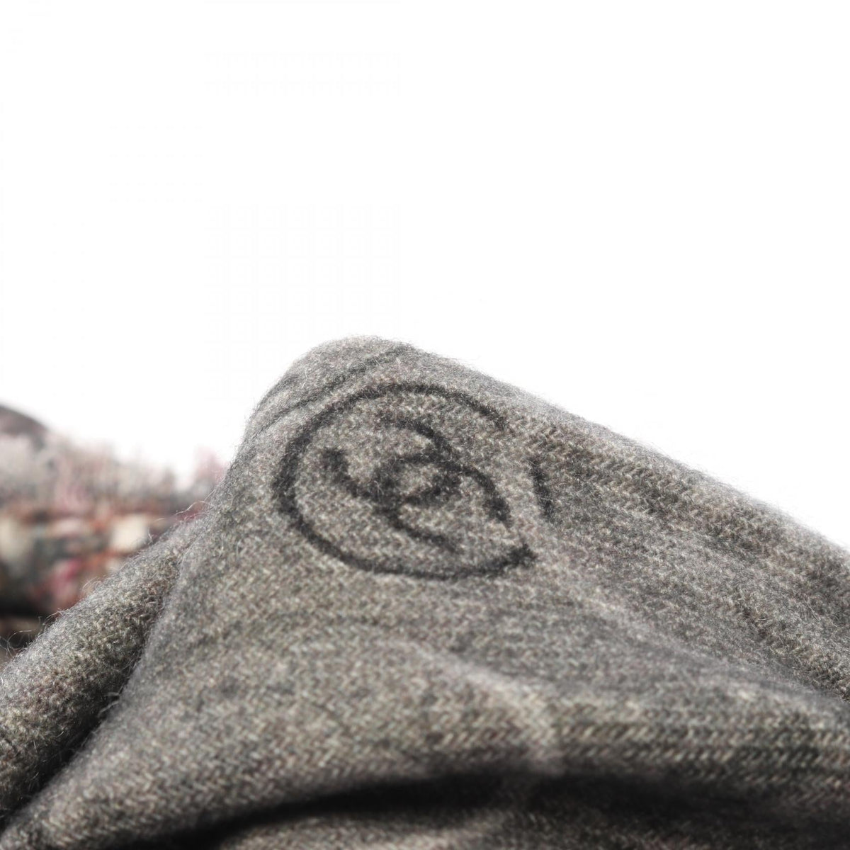 Chanel · Cashmere Poncho Stole · COCO Mark