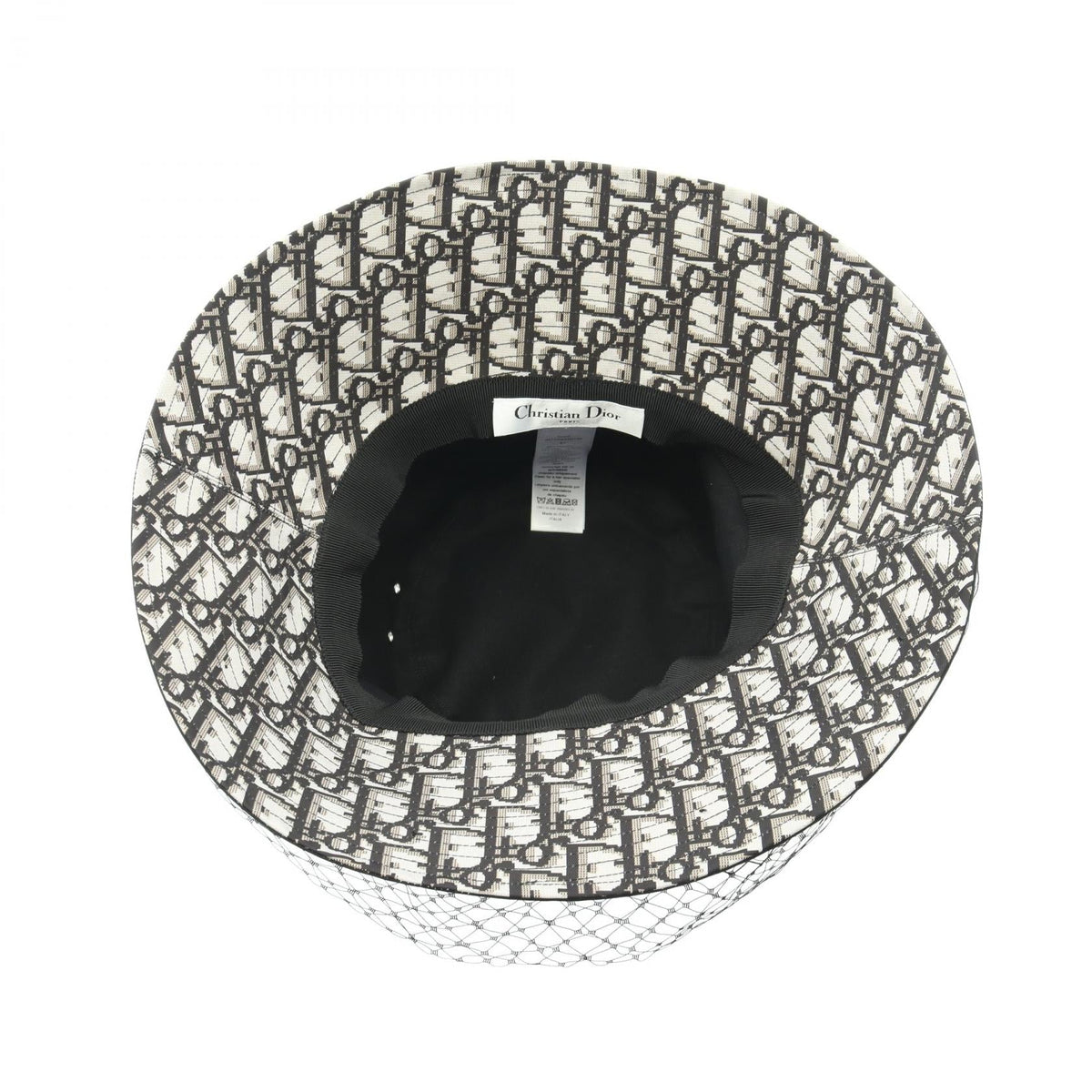Dior Teddy-D · Tulle Bucket Hat