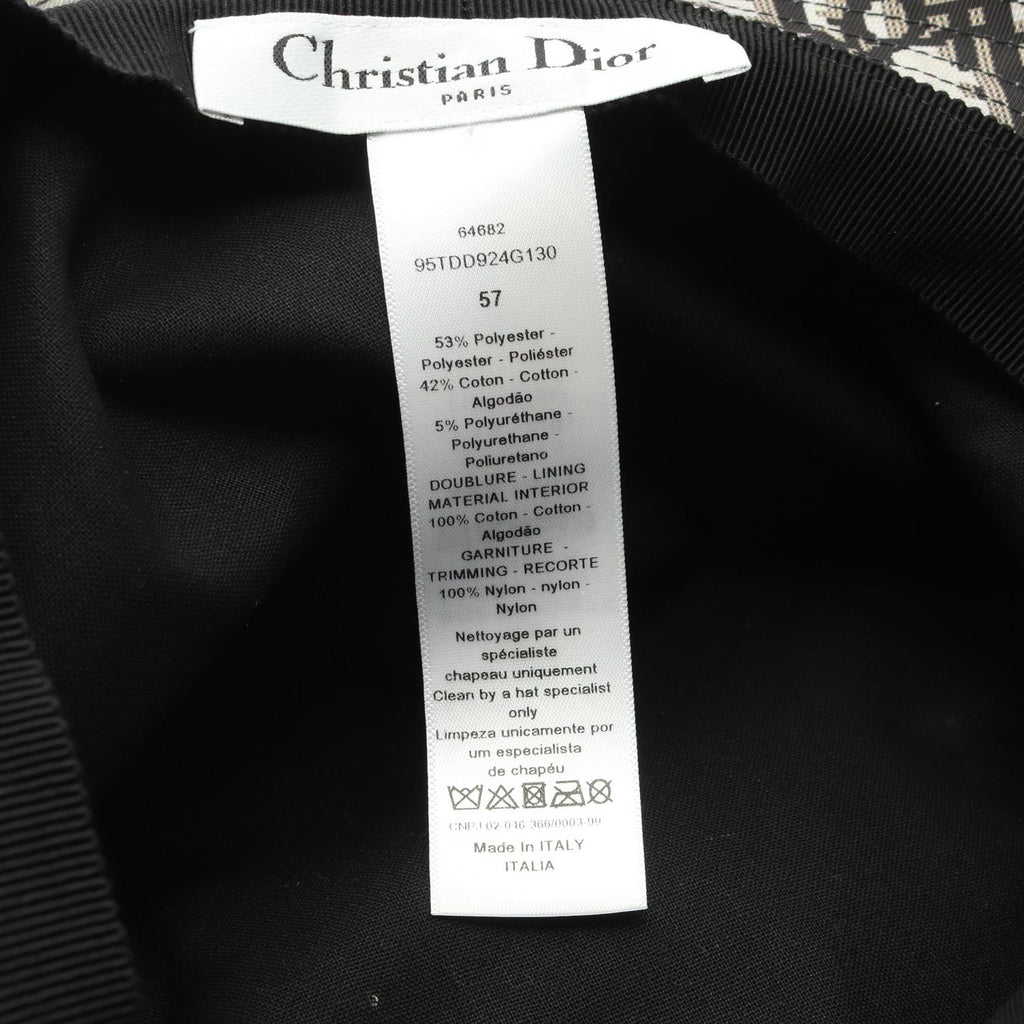 Dior Teddy-D · Tulle Bucket Hat