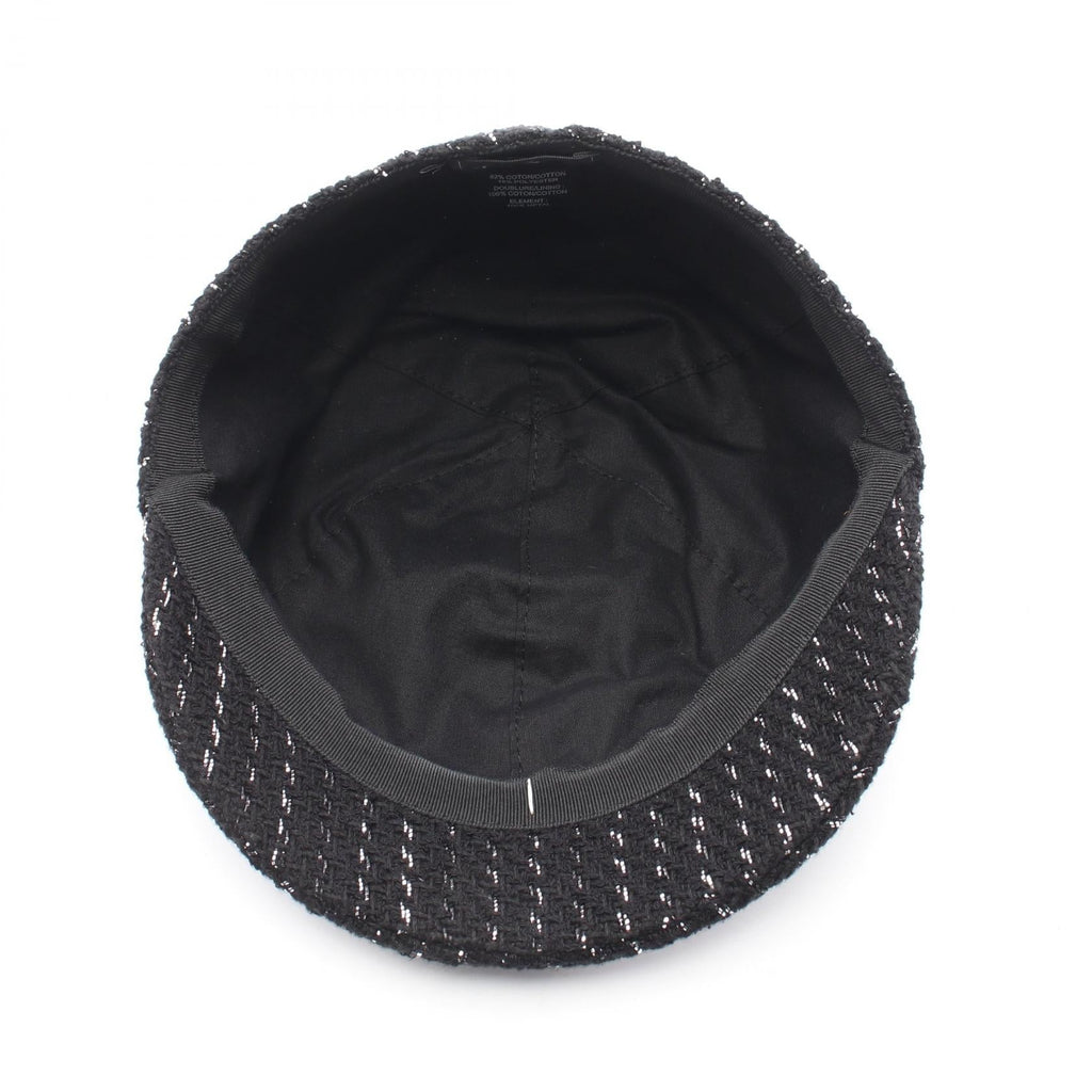 Chanel Tweed Newsboy Cap