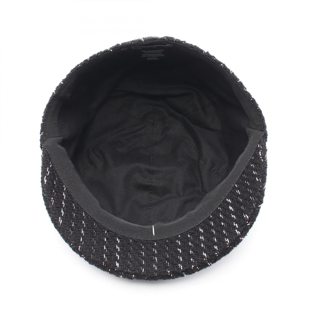 Chanel Tweed Newsboy Cap