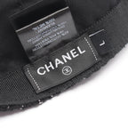 Chanel Tweed Newsboy Cap