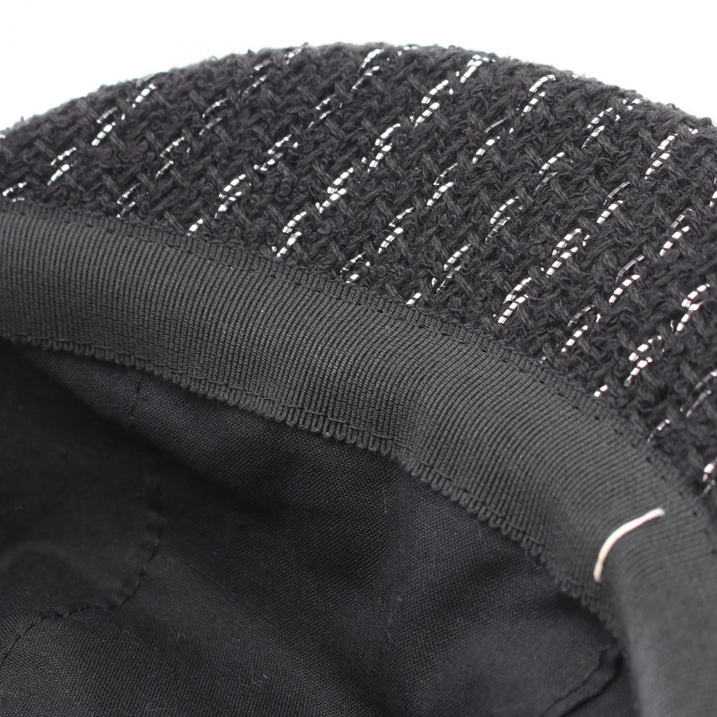 Chanel Tweed Newsboy Cap