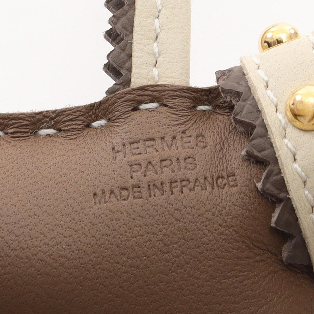 Hermès Buddy · Agneau Milo · Étoupe Craie