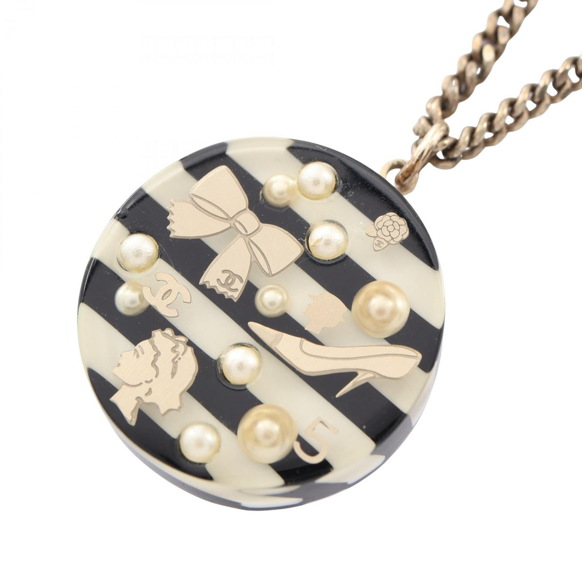Chanel COCO Icon · Pearl Border Necklace