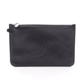 Chanel · Lambskin Pouch · Silver Hardware
